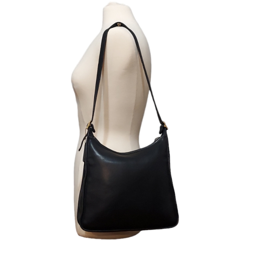 Coach Andrea Vintage Leather Shoulder Bag No 9073
